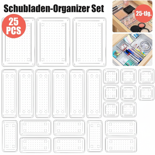 Schubladen-Organizer Set 25-tlg.