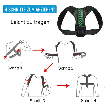 Haltungskorrektor Anleitung – leicht anzulegen in 2 Schritten