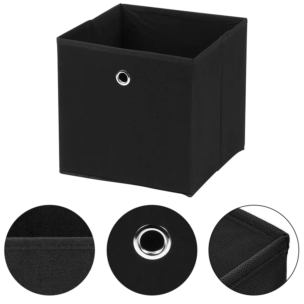 Faltbare Aufbewahrungsboxen aus Vliesstoff – 4er & 8er Set für Kleiderschrank