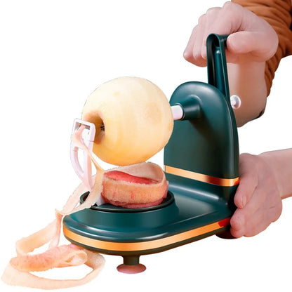 Handkurbel-Obstschäler mit Saugnapf – automatisch, schonend & zeitsparend
