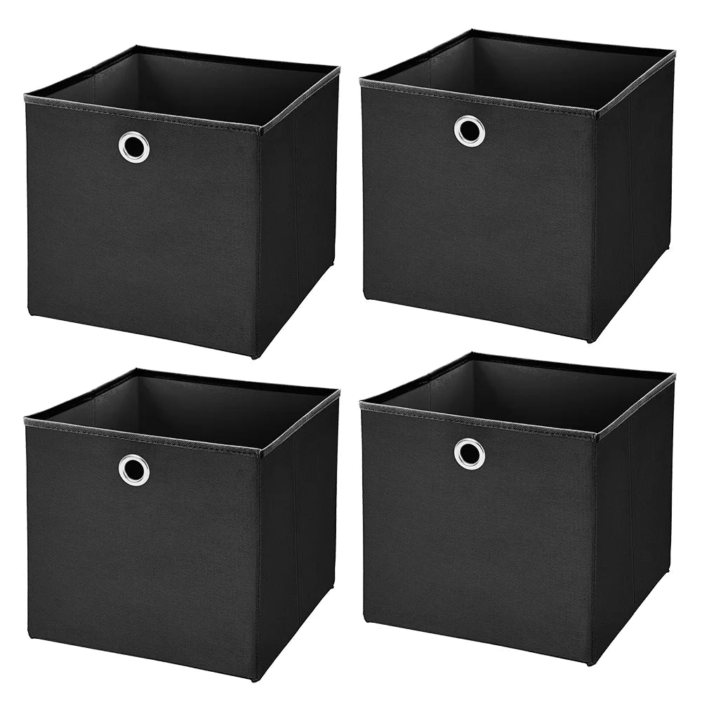 Faltbare Aufbewahrungsboxen aus Vliesstoff – 4er & 8er Set für Kleiderschrank