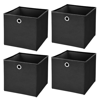 Faltbare Aufbewahrungsboxen aus Vliesstoff – 4er & 8er Set für Kleiderschrank