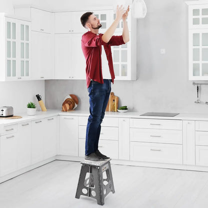 Klappbarer Tritthocker für Senioren – 150 kg, rutschfest, 3 Farben