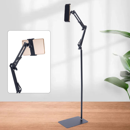 Tablet-Bodenständer – 360° drehbar, höhenverstellbar, für Tablets & Smartphones