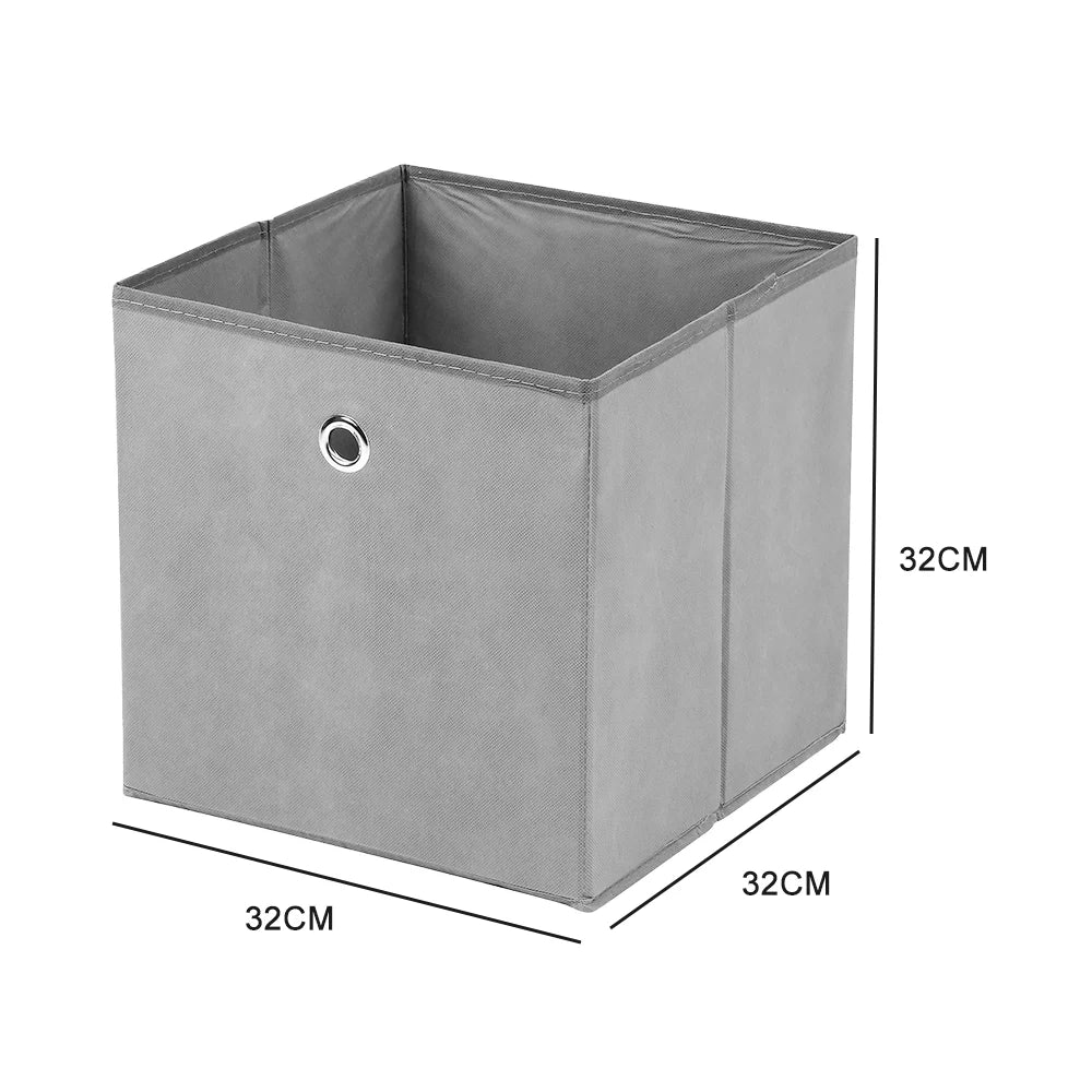 Faltbare Aufbewahrungsboxen aus Vliesstoff – 4er & 8er Set für Kleiderschrank