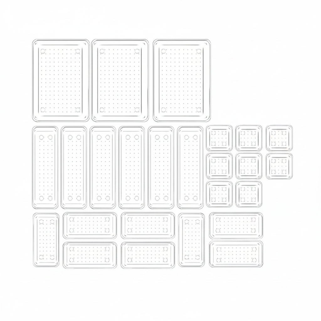 Schubladen-Organizer Set – textfrei